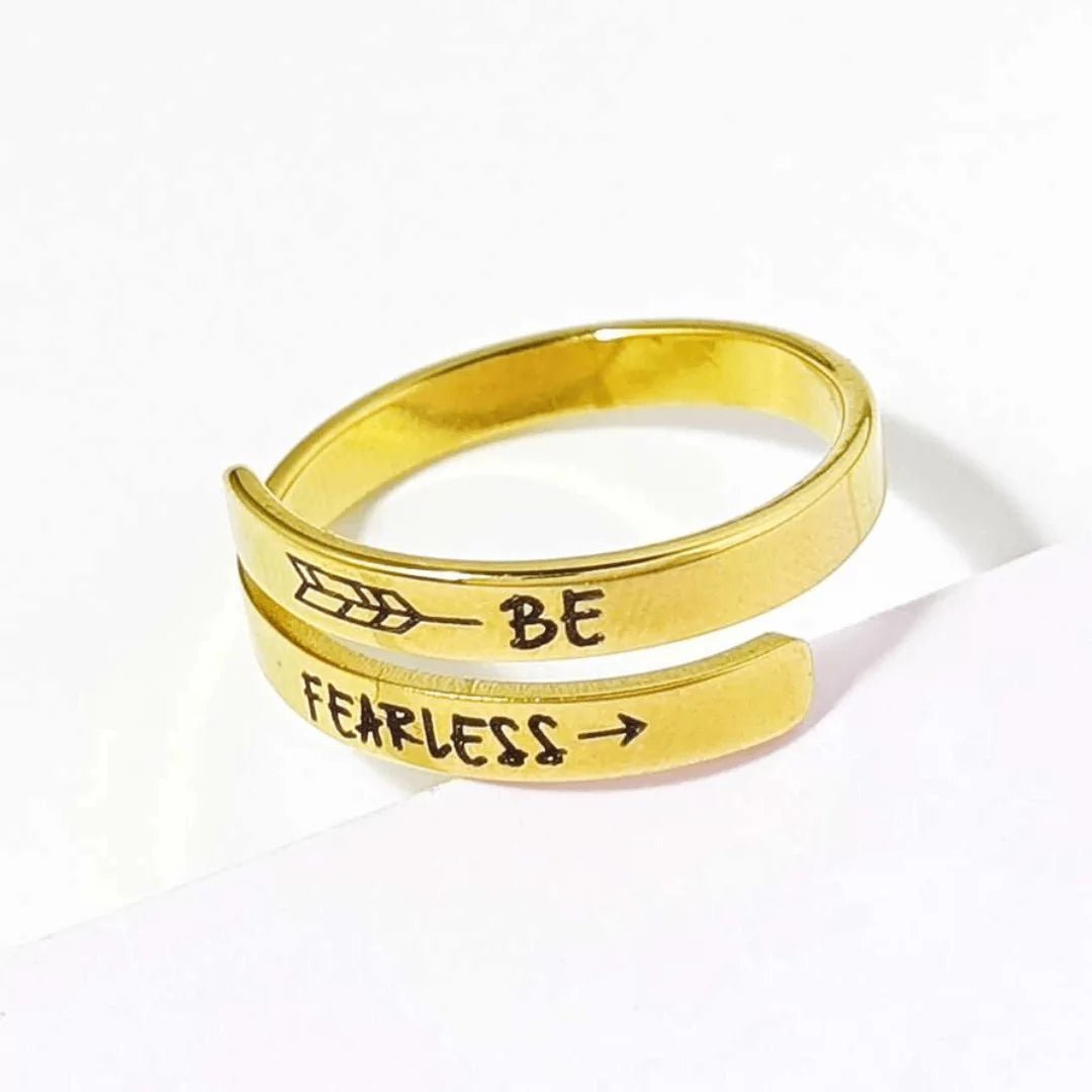 Be Fearless Ring - Smyckeskatten