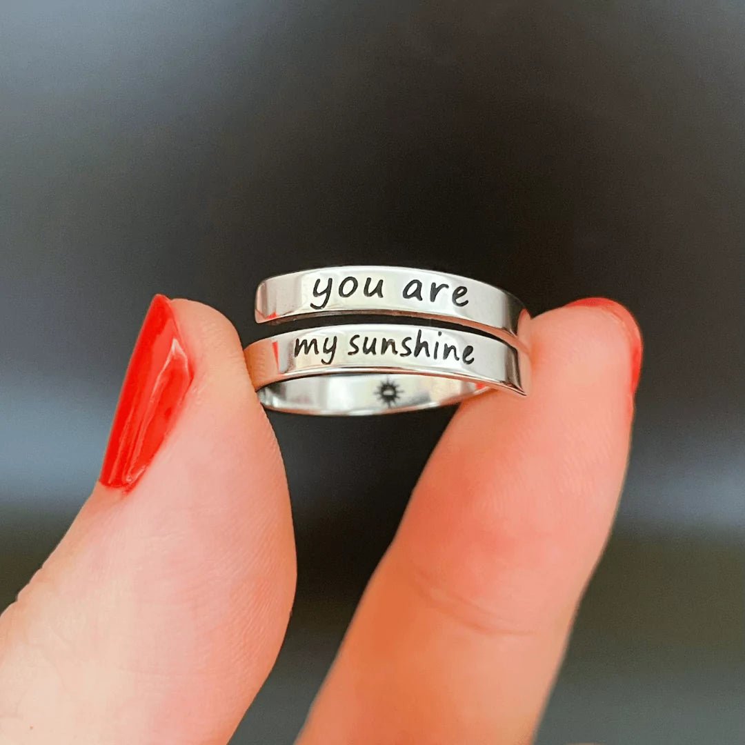 You are my Sunshine Ring - Smyckeskatten